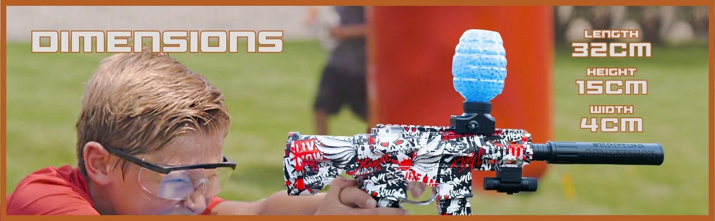 Elite Shot M416 Water Gel Ball Gun | 5,000 Balls | Free UK Delivery